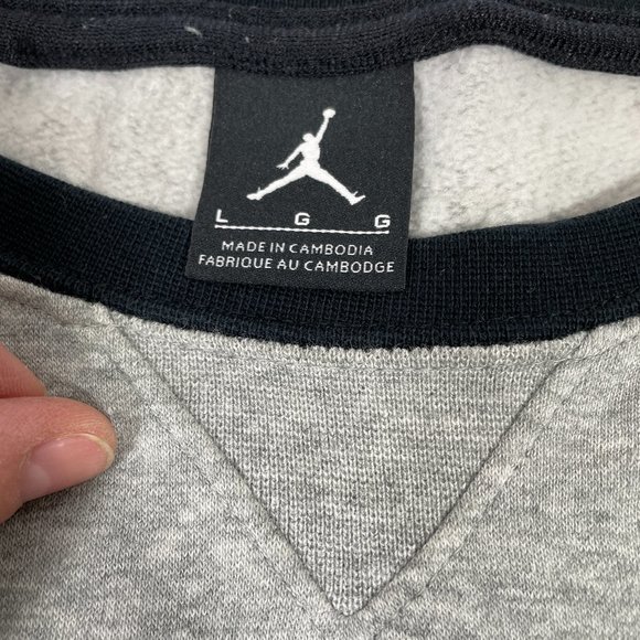 Air Jordan Retro 8 Graphic Crew Sweatshirt Size Large - Picture 4 of 7